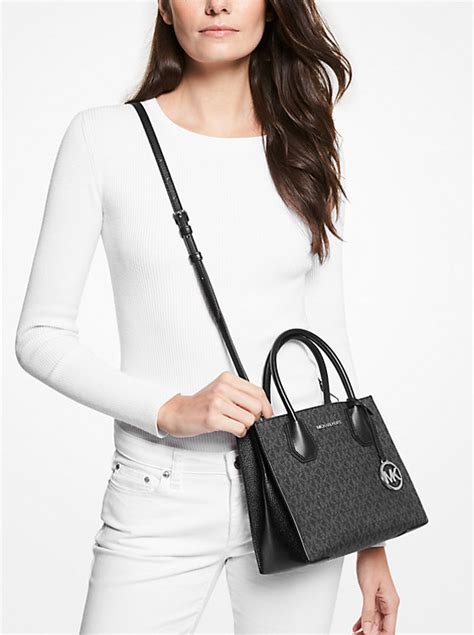 michael kors mecer bruin|Mercer Medium Perforated Crossbody Bag .